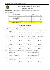 Đề cương ôn tập Học kì 1 Toán 10 trường THPT Việt Đức (Hà Nội) năm 2025–2026